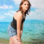 Shooting - Strand - Nathalie - Studio Homburg - 11.2017