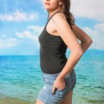 Shooting - Strand - Nathalie - Studio Homburg - 11.2017
