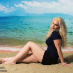 Shooting - Strand - Jasmin - Studio Homburg - 12.2017