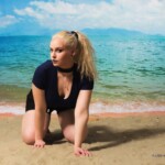 Shooting - Strand - Jasmin - Studio Homburg - 12.2017