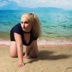 Shooting - Strand - Jasmin - Studio Homburg - 12.2017