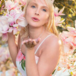 Shooting - Eva P.(Barbiegirl) - Magnolien - Rosengarten Zweibrücken - 04.2018