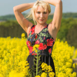 Shooting - Eva P.(Barbiegirl) - Rapsfeld Blüte - 05.2018