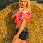 Shooting - Eva P.(Barbiegirl) - Sonnenuntergang - Blieskastel - 07.2018