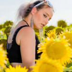 Shooting - Jasmin - Sonnenblumen - Blieskastel - 07.2018