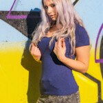 Shooting - Jasmin - Street - Homburg - Saar - 09.2018